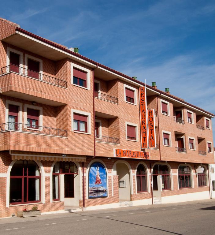 Hostal La Maravillosa Valderas  Exteriör bild