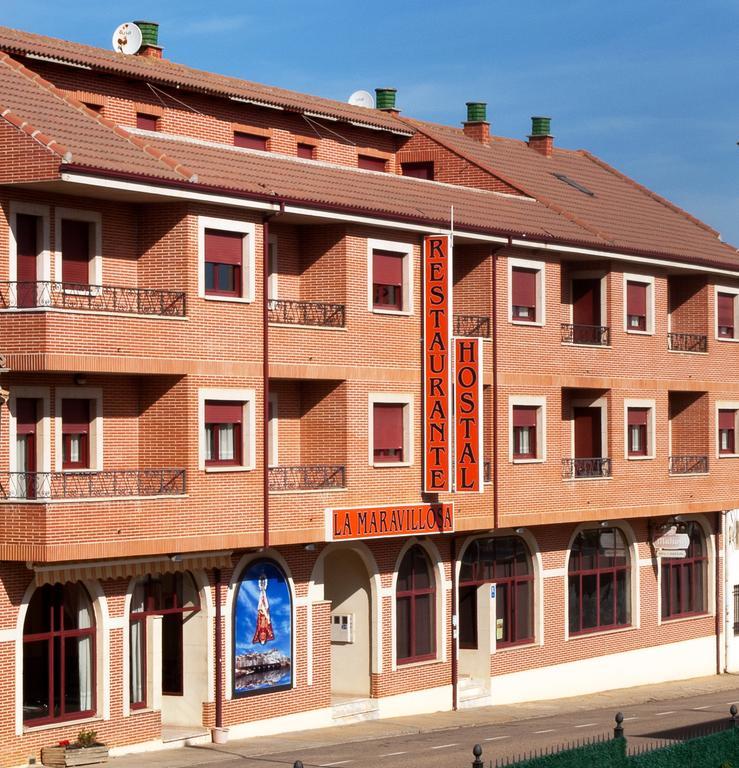 Hostal La Maravillosa Valderas  Exteriör bild